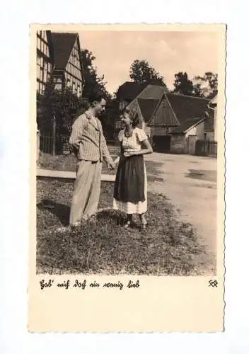 Foto Ak Liebespaar Kitsch 1930 er vintage