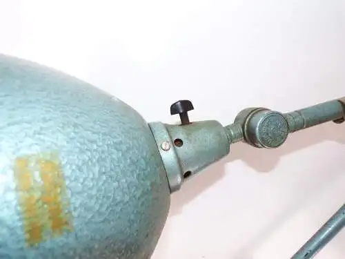 Alte Midgard Schreibtischlampe Werkstattlampe Bauhaus Curt Fischer 