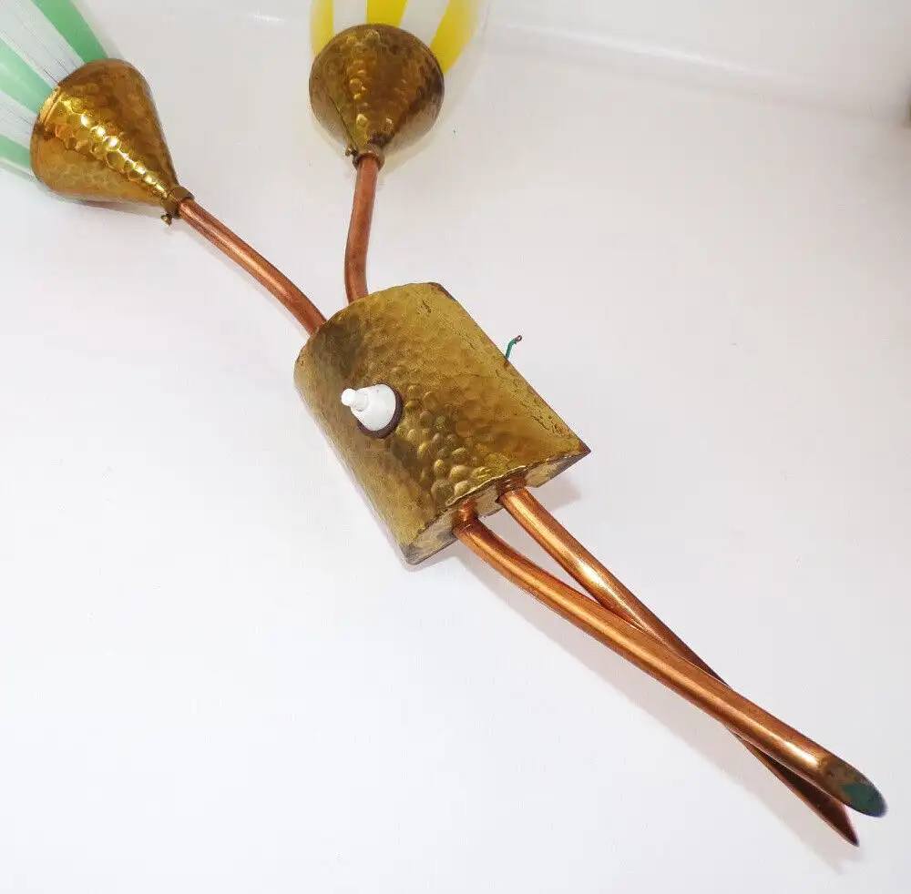 Alte Tütenlampe Wandlampe E27 Vintage 2flamige Lampe 2