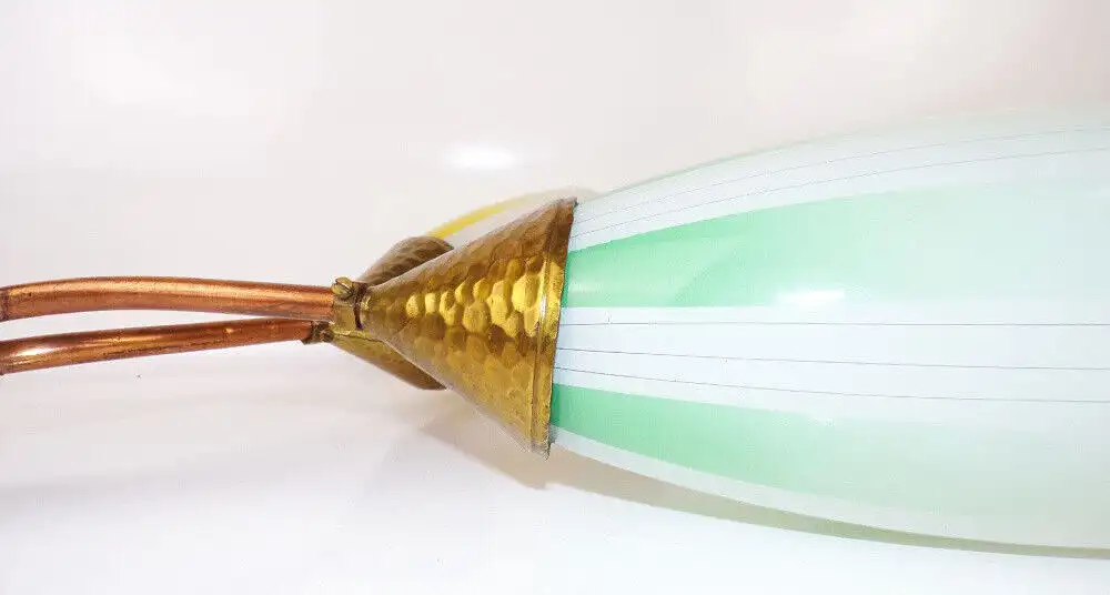 Alte Tütenlampe Wandlampe E27 Vintage 2flamige Lampe 7