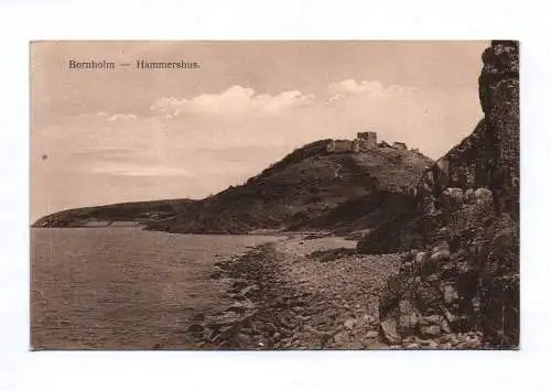 Ak Bornholm Hammershus Dänemark