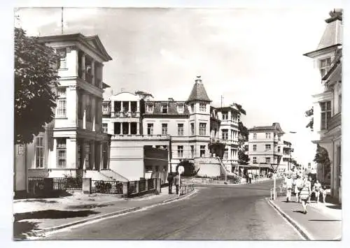 Foto Ak Ostseebad Bansin Kreis Wolgast Karl Marx Straße 1983 FDGB Marchlewski