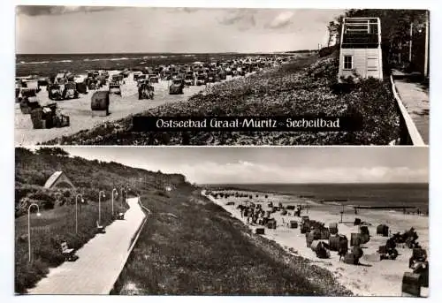 Ak Ostseebad Graal Müritz Seeheilbad 1970