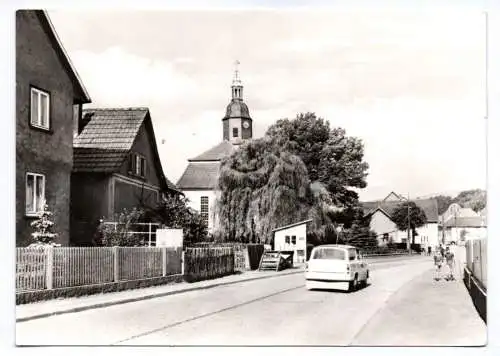 Foto Ak Schnellbach Kreis Schmalkalden 1975 Trabant Kombi