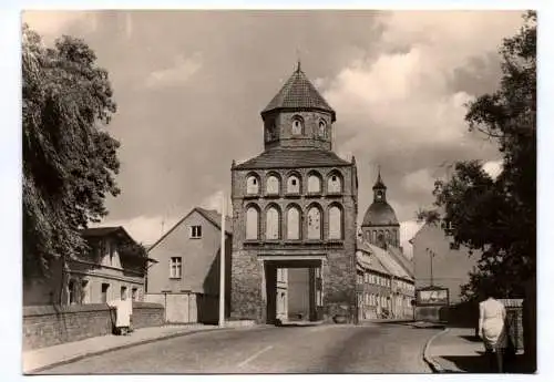 Foto Ak Ribnitz Damgarten Rostocker Torturm 1974