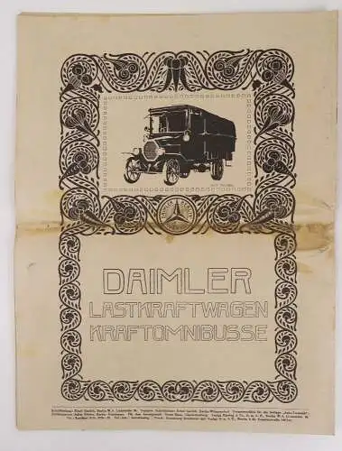Allgemeine Automobil Zeitung Nr 2 von 1919 Oldtimer