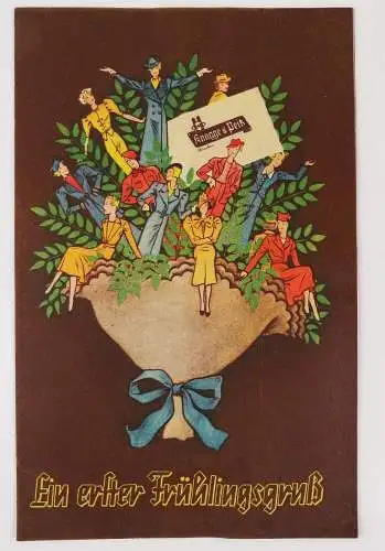 Werbeprospekt Knagge und Peitz München Mode Bekleidung 1930 er