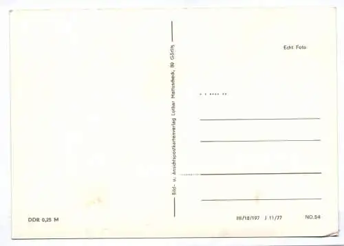 Ak Gruß aus Niederoderwitz Kreis Zittau 1977