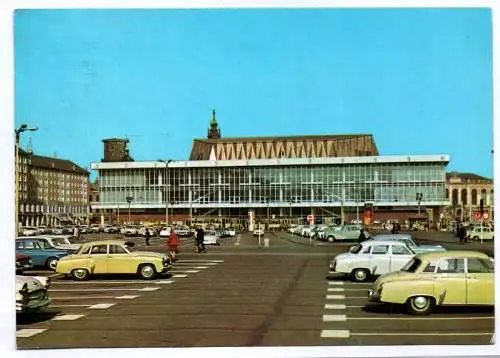 Foto Ak Dresden Kulturpalast 1972 Autos DDR