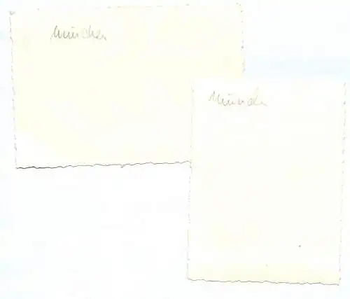 2 x Foto München Bayern 2 Wk WW2