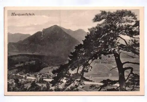 Ak Marquartstein 1918 Aus der Ferne gesehen Byern