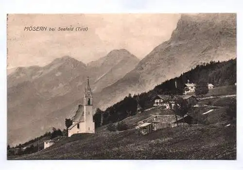 Ak Mösern bei Seefeld Tirol 1915 Österreich