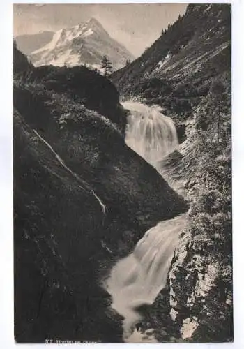 Ak Bärenfall bei Gastein 1911 Wasserfall