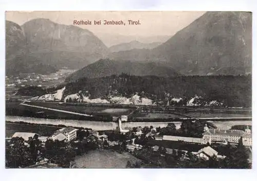 Ak Rotholz bei Jenbach Tirol Össterreich