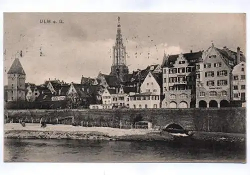 Ak Ulm an der Donau 1912