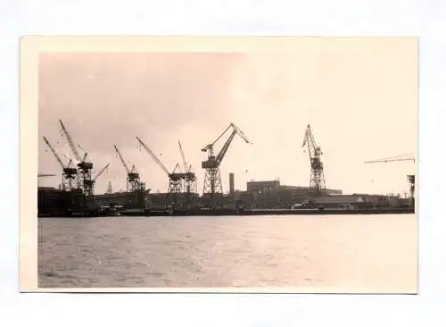 Foto Rotterdam Hafen 1962 Niederlande