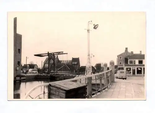 Foto Aalsmeer Niederlande Klappbrücke 1962