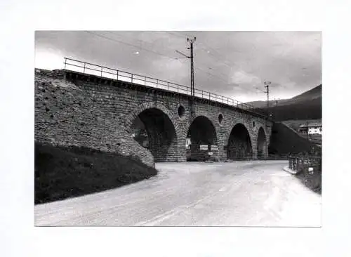Foto Loisach Viadukt bei Ehrwald 1968 Tirol