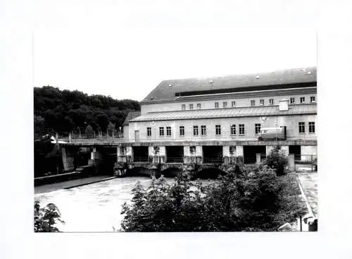 Foto München Pullach Isar Kraftwerk 1966