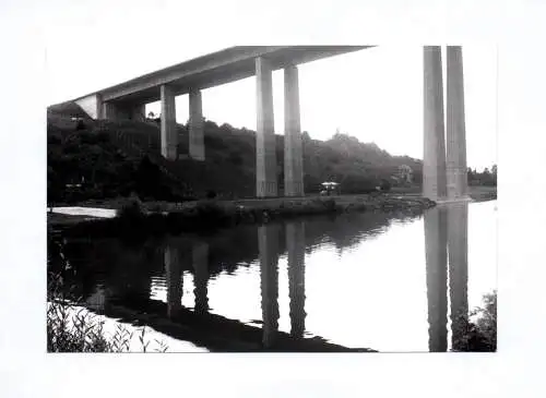 Foto Autobahnbrücke bei Limburg 1968