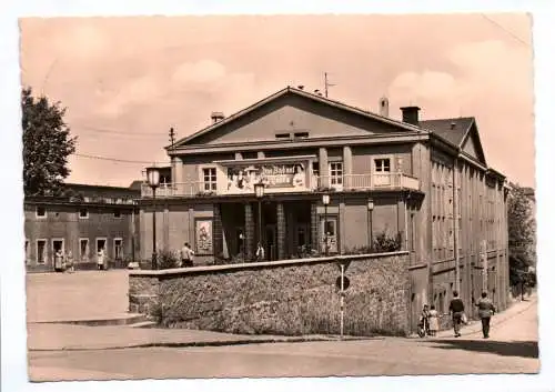 Ak Riesa Elbe Filmtheater Capitol 1962