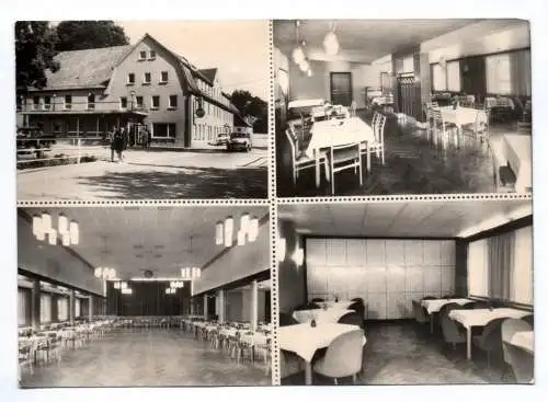 Foto Ak Cunewalde Kreis Löbau Erholungsort HO Hotel Blaue Kugel 1971