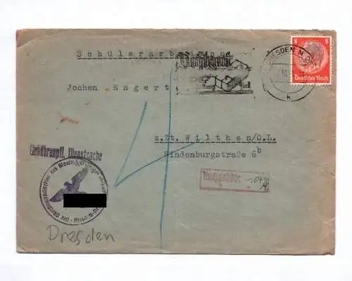 Dienstsache 1941 Schülerarbeiten Dresden