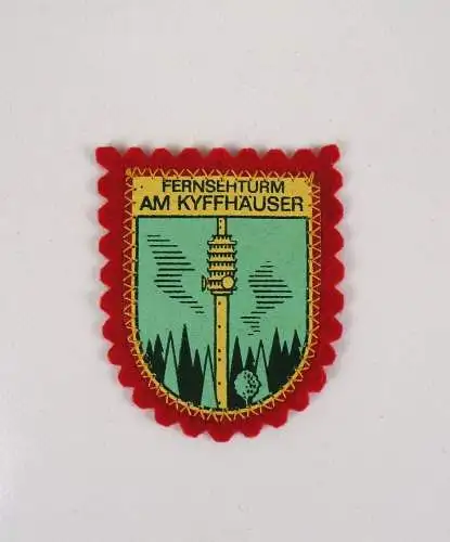 Alter Aufnäher Fernsehturm Am Kyffhäuser DDR patch