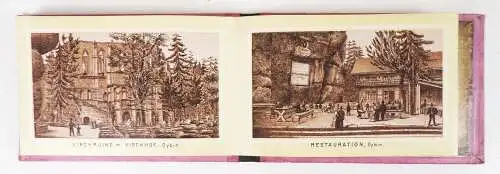 Zittau und Umgebung um 1880 Leporello