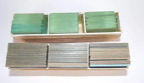 Diarahmen Pappe Glas Vorkrieg Restaurierung Ersatzteile