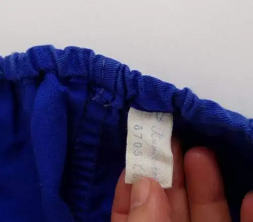 DDR Sporthose Blau Größe 46 true Vintage 