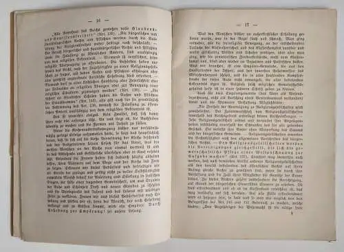 Empörung Von der Selbsthilfe der Ichheit 1930 Broschüre