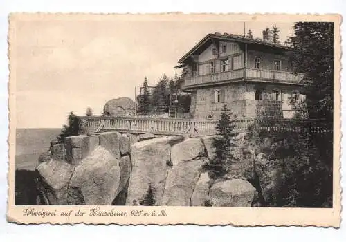 Ak Heuscheuer Schweizerei Schlesien