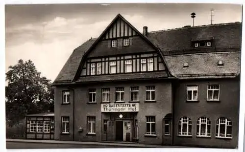 Ak Weißenborn Kreis Eisenberg Thüringer Hof 1964
