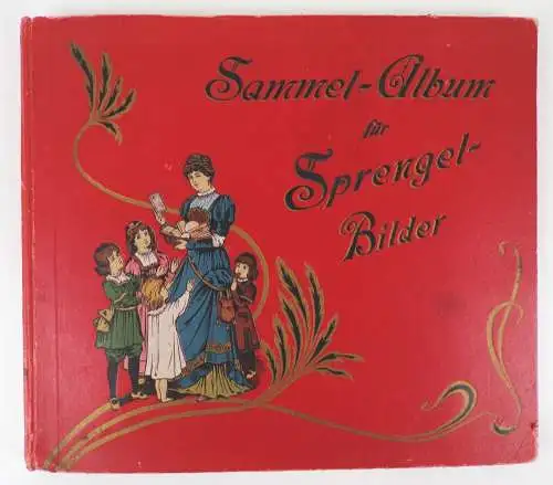 Sprengel Bilder Sammelbilderalbum um 1900 Kaufmannsbilder trading cards 