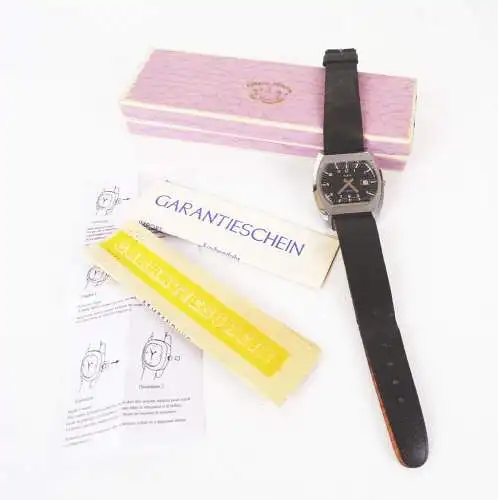 Ruhla Armbanduhr Antimagnetic Kaliber 24 bis 33 mit OVP