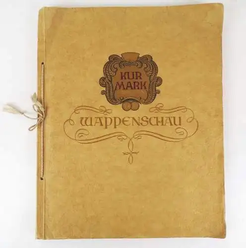 Kurmark Wappenschau Heraldik Sammelbilderalbum