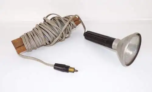 Handlampe KFZ Metall Kunststoff DDR Oldtimer Werkstatt PKW Beleuchtung
