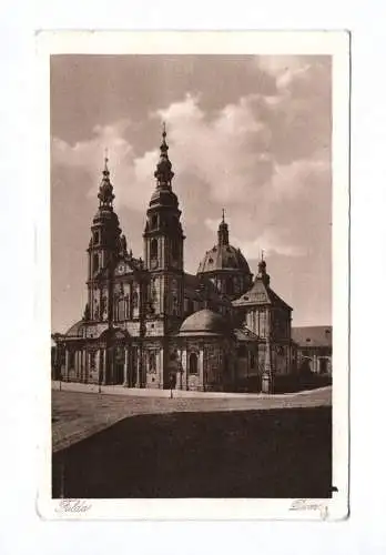 Künstler Ak Fulda Dom