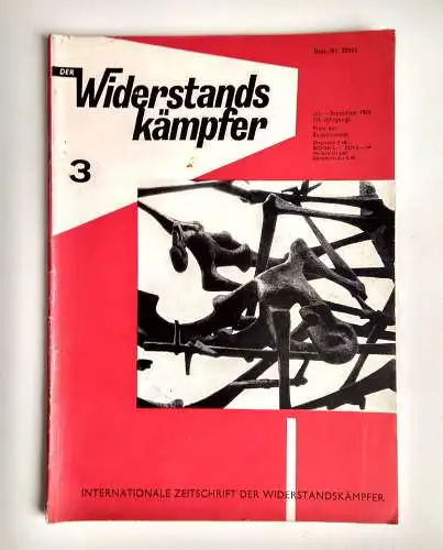Der Widerstandskämpfer Zeitschrift Kommunismus alt 1968 Nr. 3