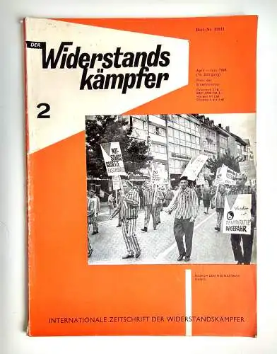 Der Widerstandskämpfer 1968 alte kommunistische Zeitung Nr. 2