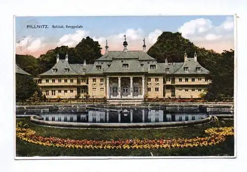 Ak Pillnitz Schloß Bergpalais 1931