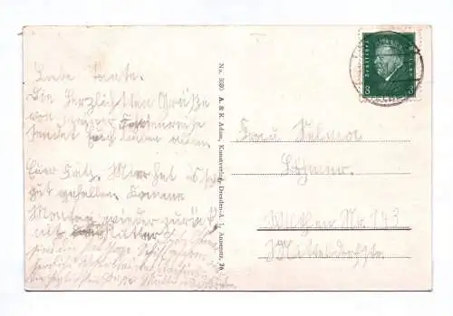 Ak Pillnitz Schloß Bergpalais 1931