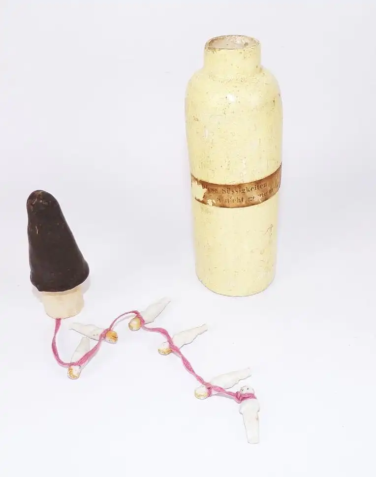 Aberglaube Kinderwunsch Milchflasche Porzellanpuppen um 1900 Brauchtum Kinderseg 0