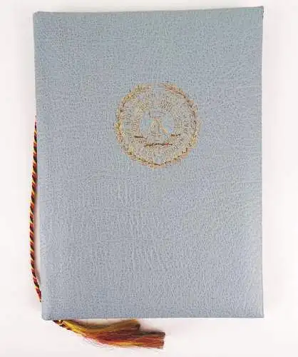 Urkunde Medaille Treue Dienste Nationale Volksarmee 20 Jahre 25 Jahre