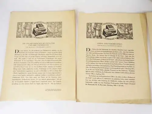 Mercedes Euklid Reklame Prospekte Geschichte Mathematik Rechenmaschine