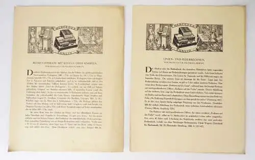 Mercedes Euklid Reklame Prospekte Geschichte Mathematik Rechenmaschine