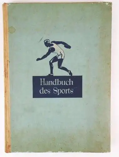 Handbuch des Sports 1932 leer