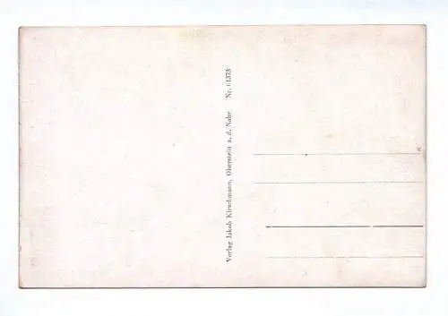 Ak Oberstein an der Nahe Felsenkirche Schloßruine