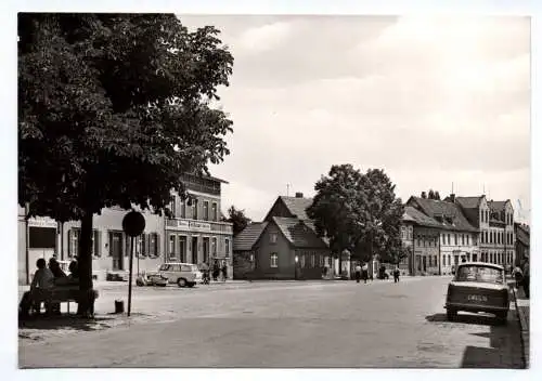 Foto Ak Ballenstedt Harz Thälmannplatz 1972